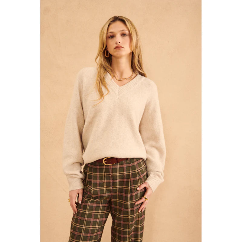 John + Jenn Cedric Sweater in Amour - FINAL SALE main image 0