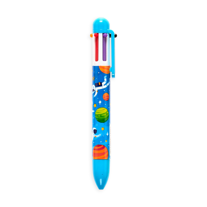 Astronaut 6-Click Multi Coloured Pen