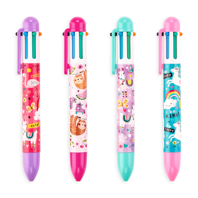 Funtastic Friends 6-Click Multi Coloured Pen