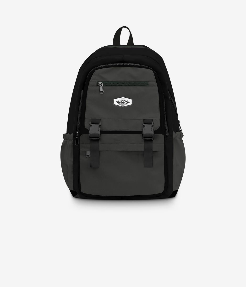 HEADSTER | COLOURBLOCK BACKPACK | Pepper Charcoal