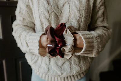 Original Scrunchie | Merlot Satin