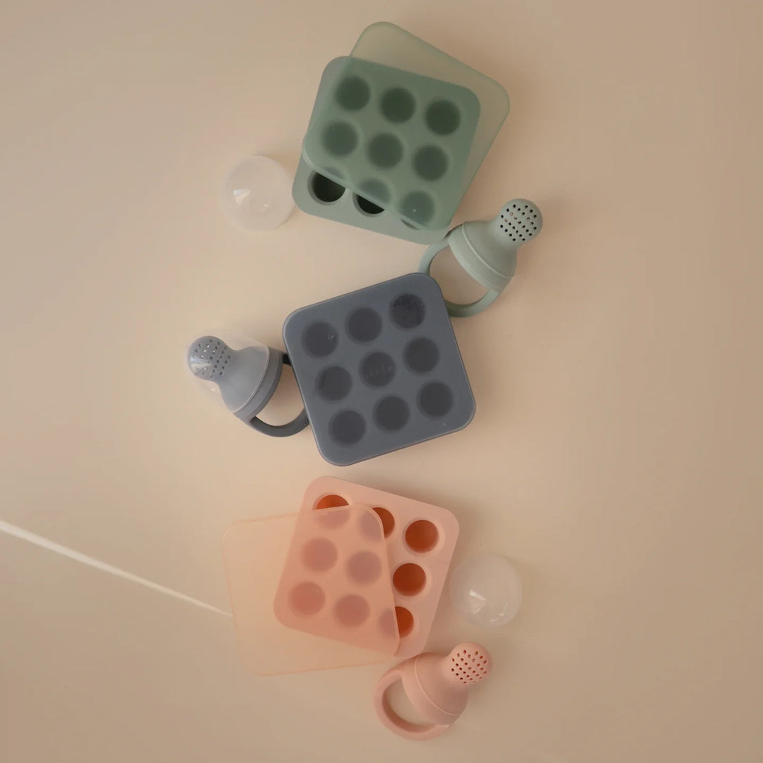 Fresh Food Feeder Freezer Tray - Blush