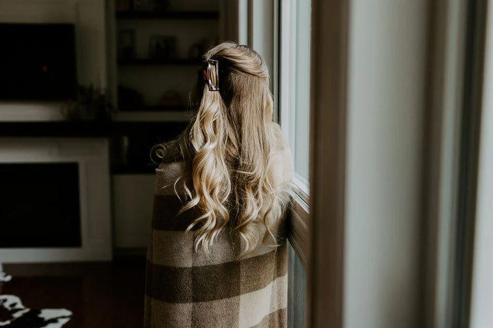 Barbays | Medium Hair Clip | black cherry