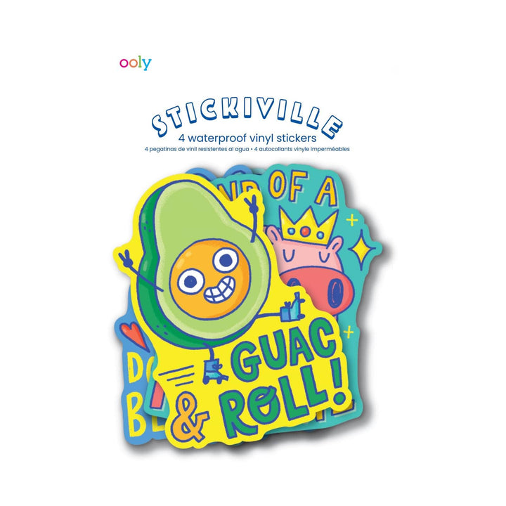 Stickiville Stickers: Punny Pals - Vinyl (4 Die-Cut)
(Vinyl)