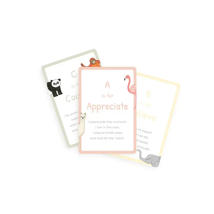 Mindful and Co Kids | A-Z Mindful Affirmation Cards