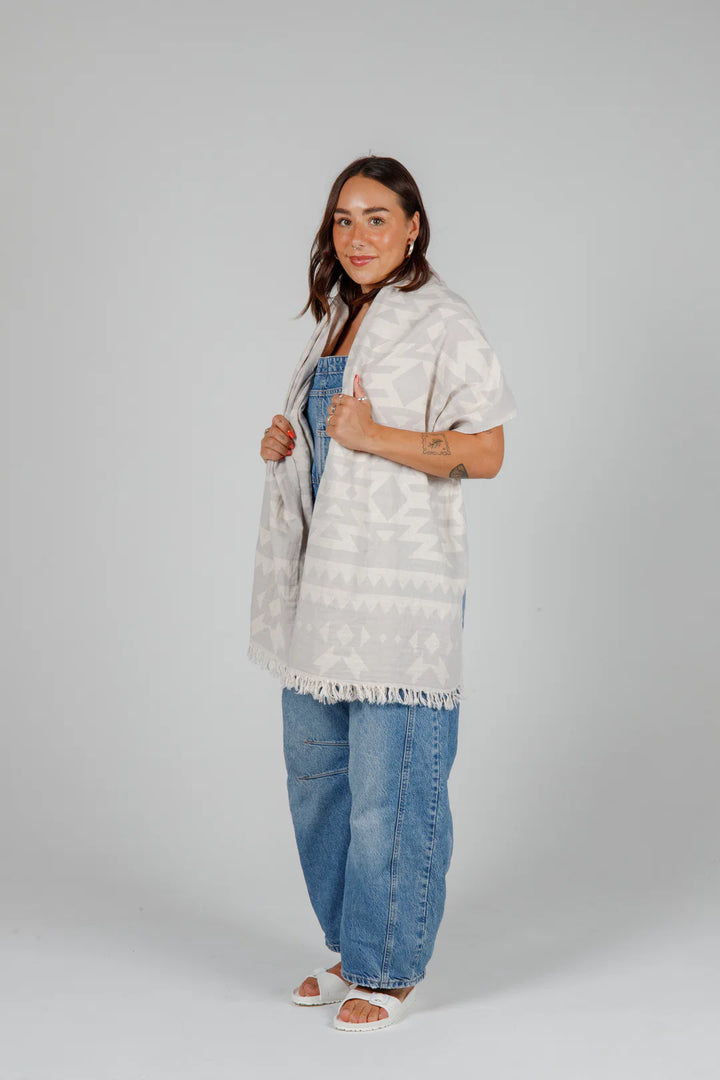 Tofino Towel | The Coast Towel | pewter