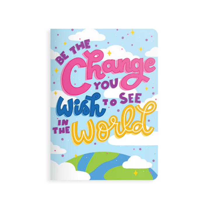 Jot It! Notebook: Be The Change