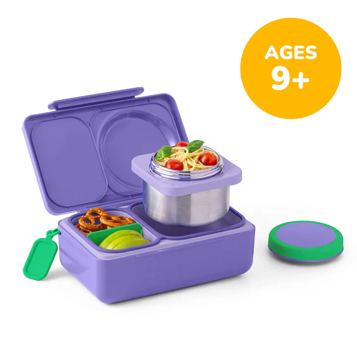 OmieBox UP | Insulated Bento Lunch Box | Galaxy Purple