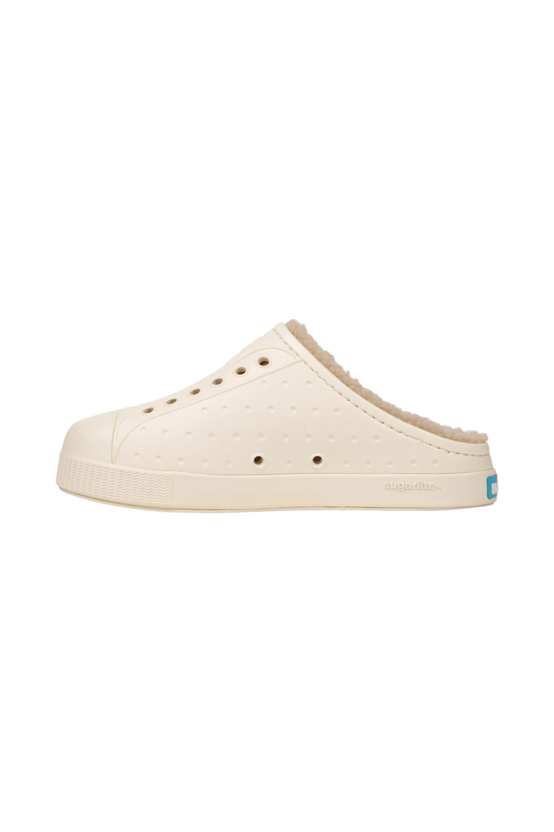 NATIVE SHOES | JEFFERSON COZY BIG KID | bone white / flax tan