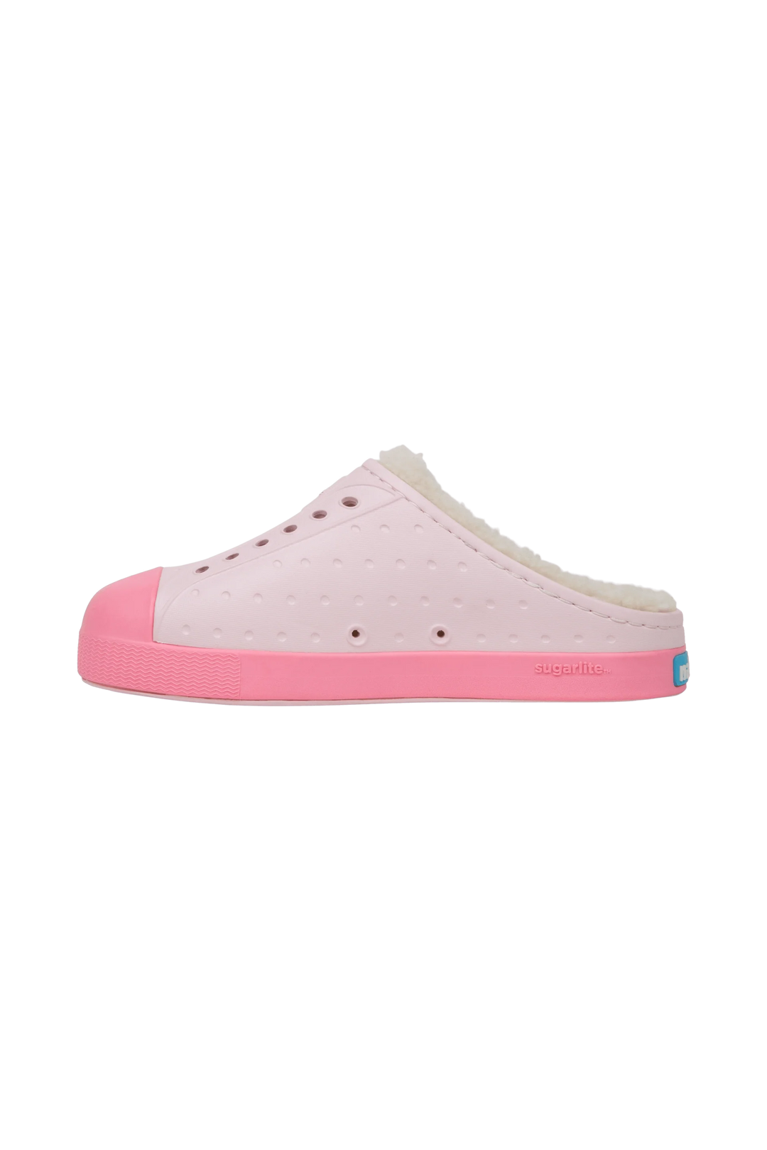 NATIVE SHOES | JEFFERSON COZY BIG KID | milk pink \ parachute pink