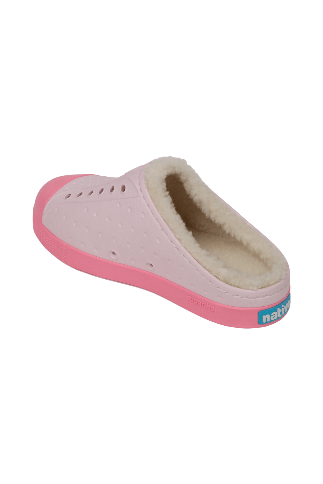 NATIVE SHOES | JEFFERSON COZY BIG KID | milk pink \ parachute pink