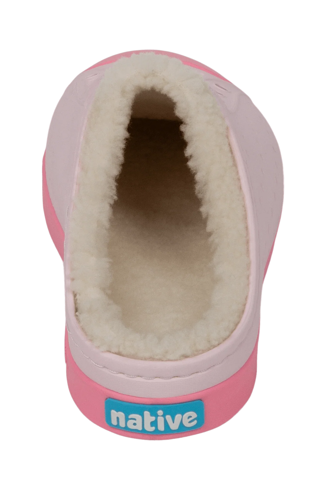 NATIVE SHOES | JEFFERSON COZY BIG KID | milk pink \ parachute pink