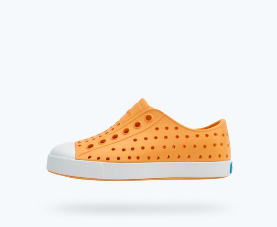 Native Shoes Jefferson - Papaya Orange/Shell White