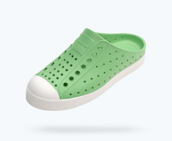 Native Shoes Jefferson Clog - Green/Shell White