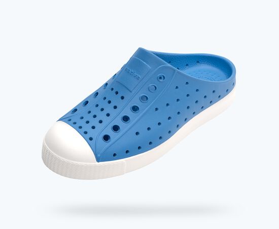 Native Shoes Jefferson Clog - Blue/Shell White