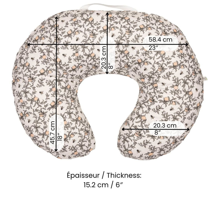 Perlimpinpin Bamboo Nursing Pillow | honeybees by Solange Pilote