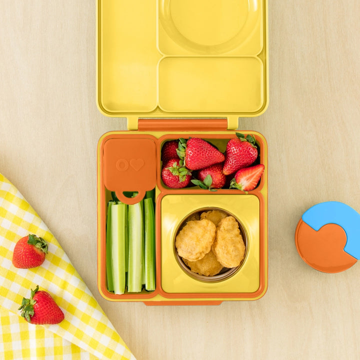 OmieDip Dip Container Set | Purple / Orange