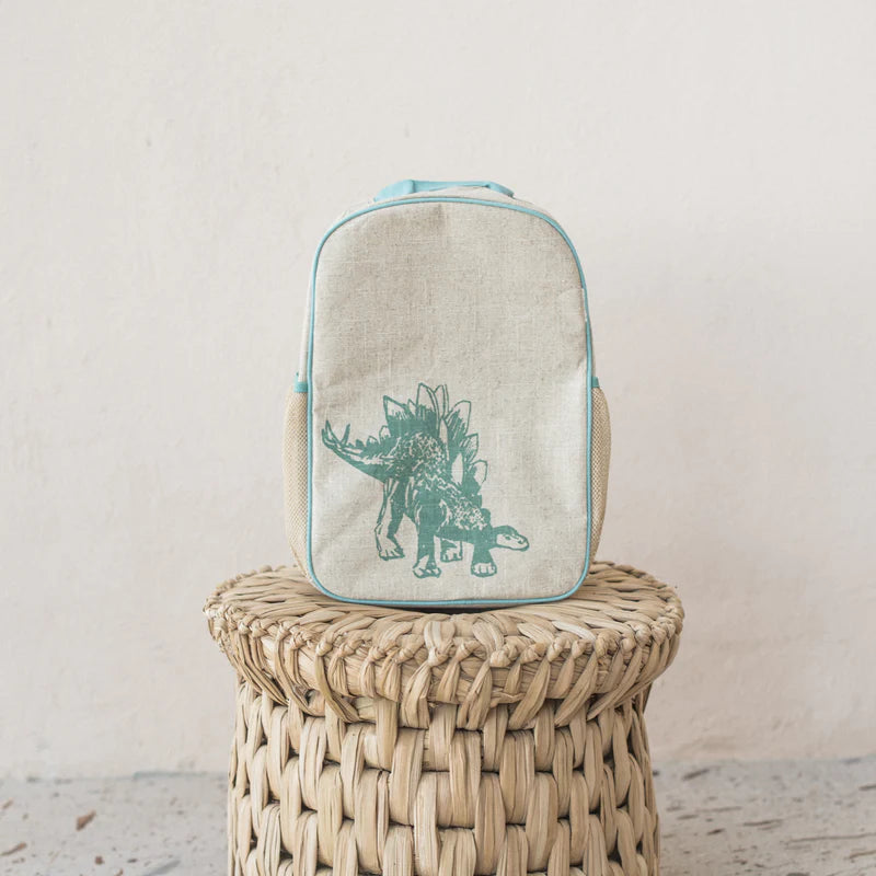 SoYoung | Green Stegosaurus Grade School Backpack
