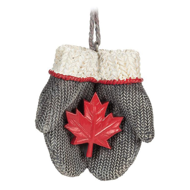 Ornament | Mittens & Maple Leaf