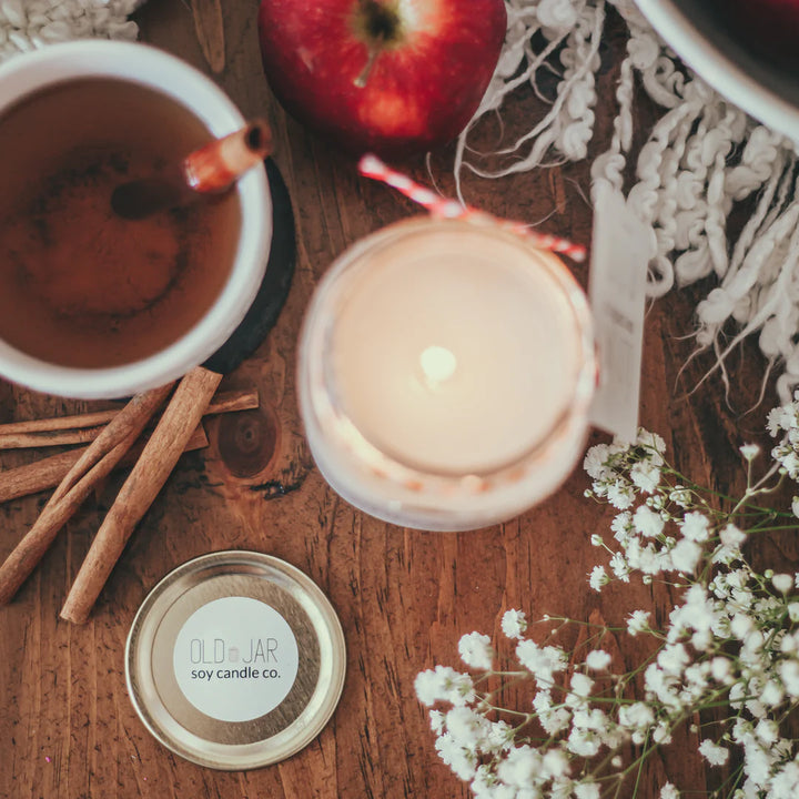 OLD JAR CANDLE CO | SOY CANDLE | MULLED APPLE CIDER