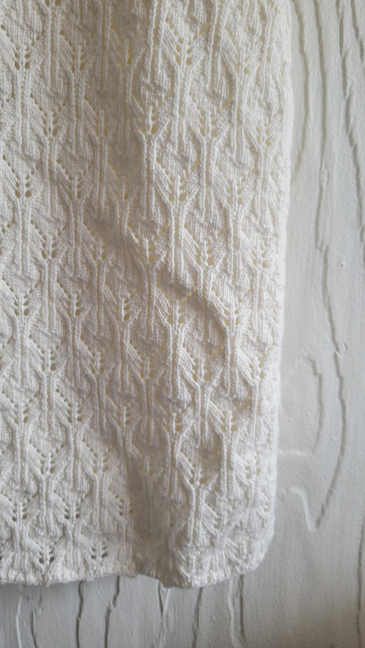 Steve Madden | Nookie Crochet Mini Dress- Ivory