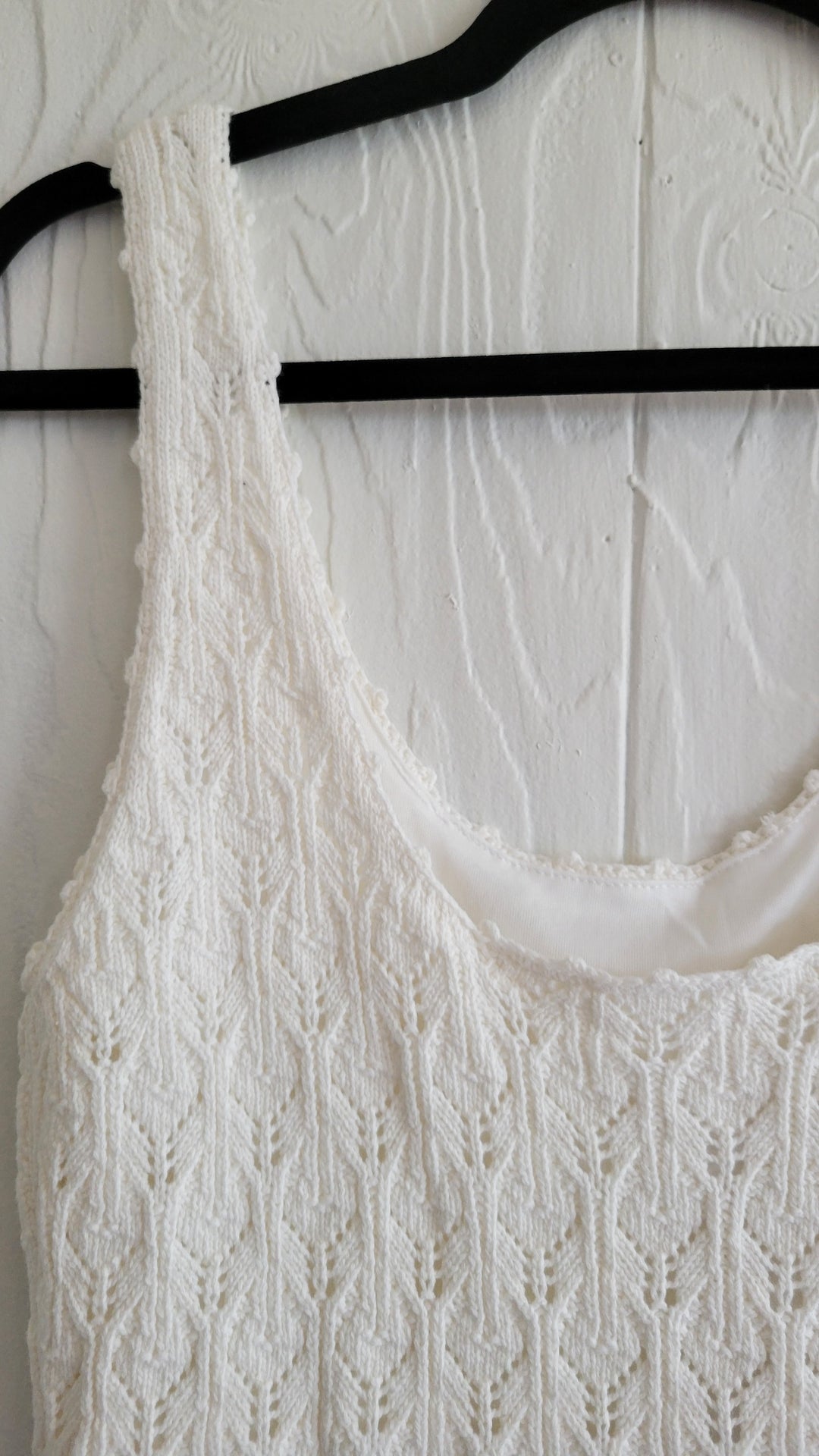 Steve Madden | Nookie Crochet Mini Dress- Ivory