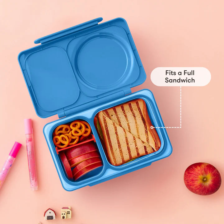 OmieBox UP | Insulated Bento Lunch Box | Cosmic Blue