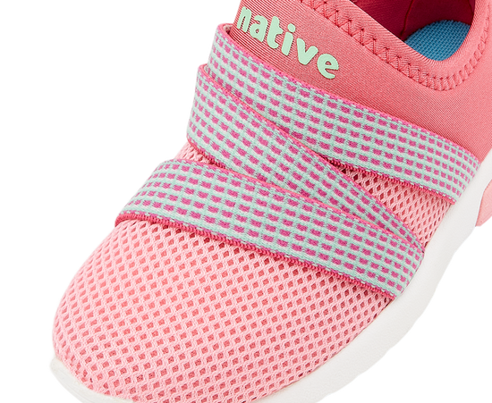 Native Shoes Phoenix Sneaker - Dazzle Pink/Princess Pink/Shell White