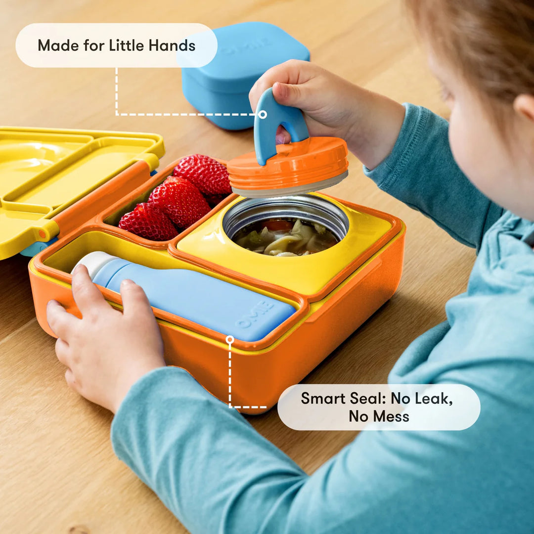 Omiebox | Insulated Bento Lunch Box | Sunshine Yellow