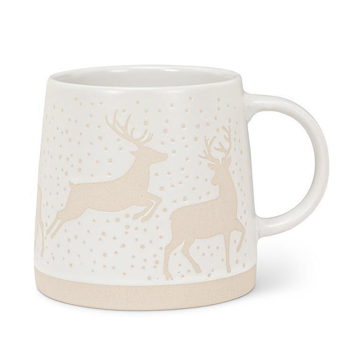 Wide Base Mug | reindeer