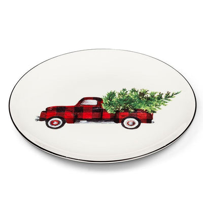 Buffalo Check Truck Plate | small