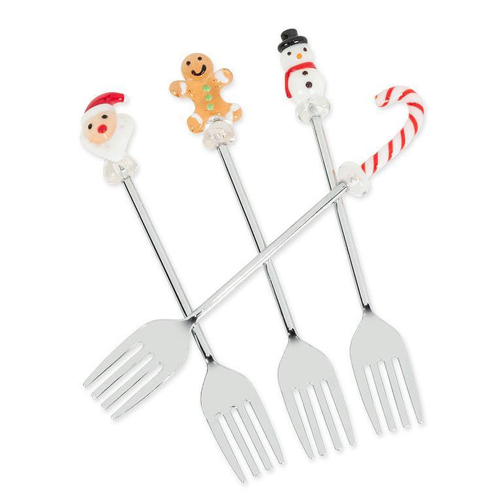 Cocktail Forks, Set of 4 | holiday icon