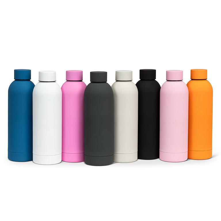 Soft Touch Thermal Bottle | black