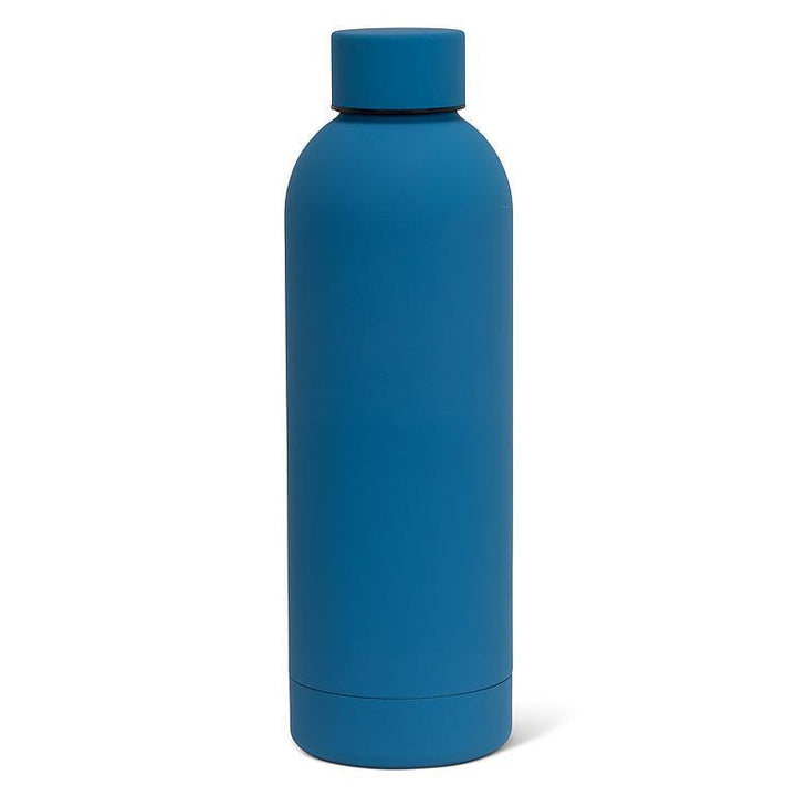 Soft Touch Thermal Bottle | blue
