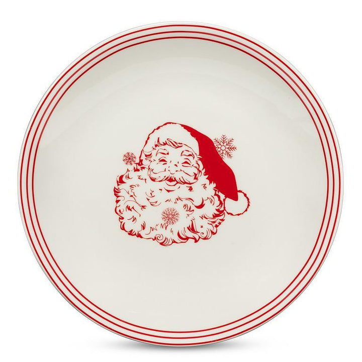 Vintage Style Santa Small Plate