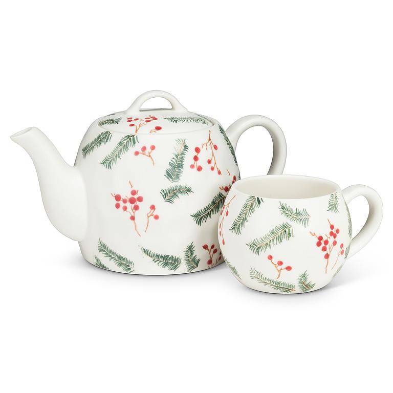 Pine & Berries Ball Mug