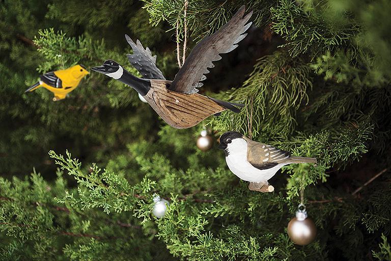 Ornament | Flying Canada Goose