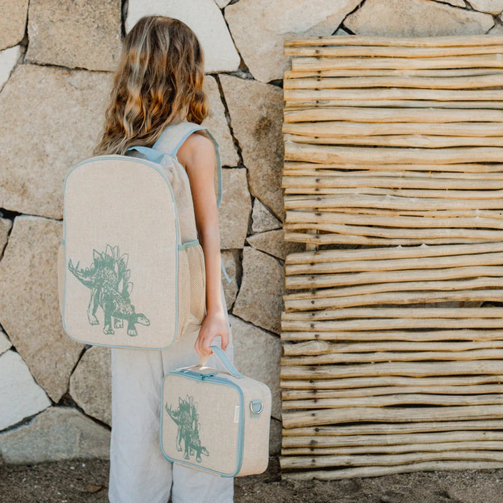SoYoung | Green Stegosaurus Toddler Backpack