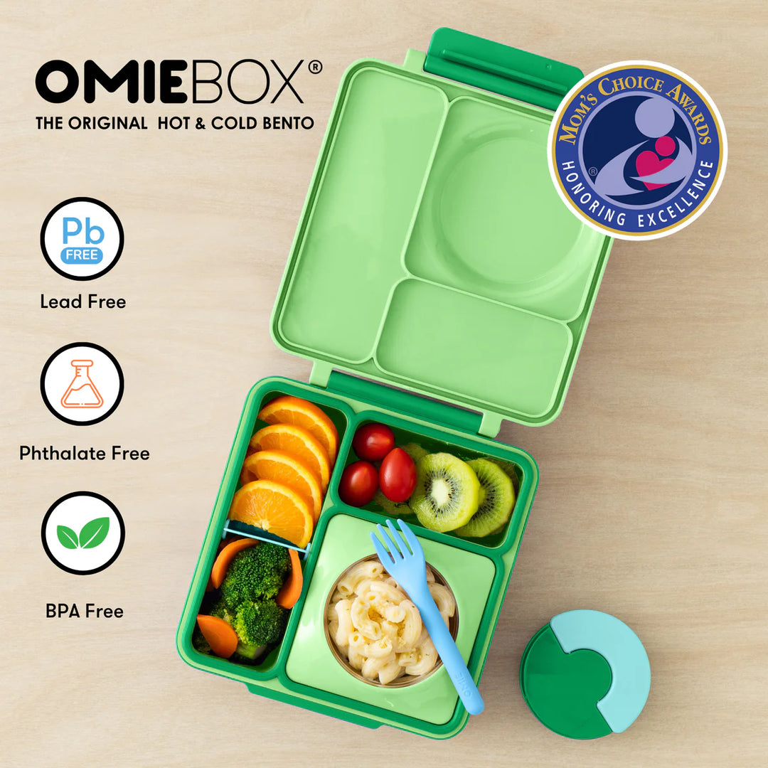 OmieBox  | Insulated Bento Lunch Box | Apple Green