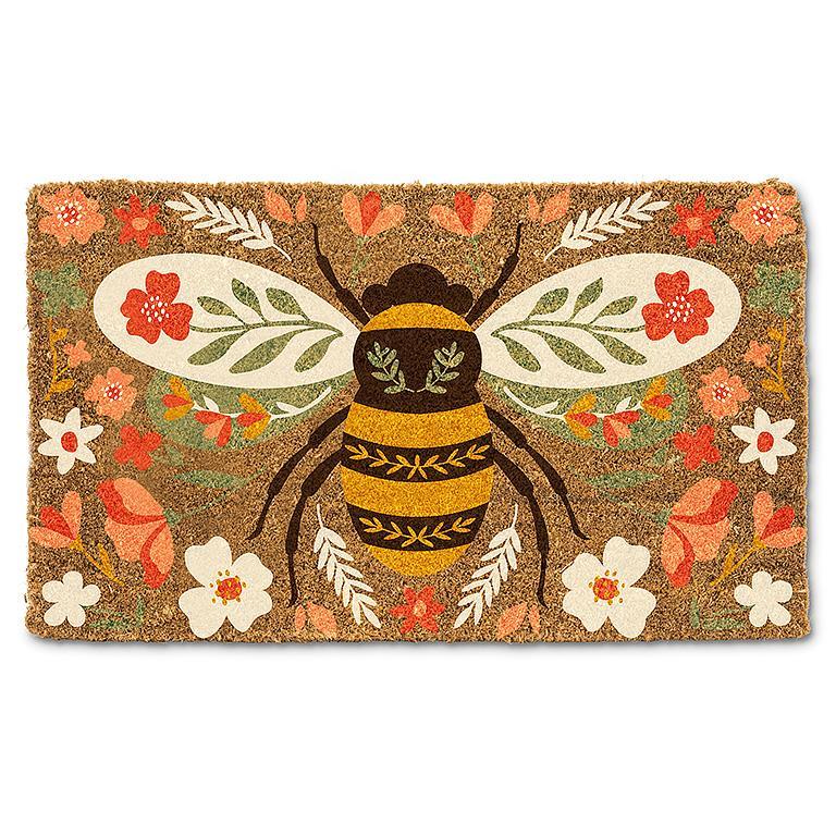 Floral Bee | Doormat