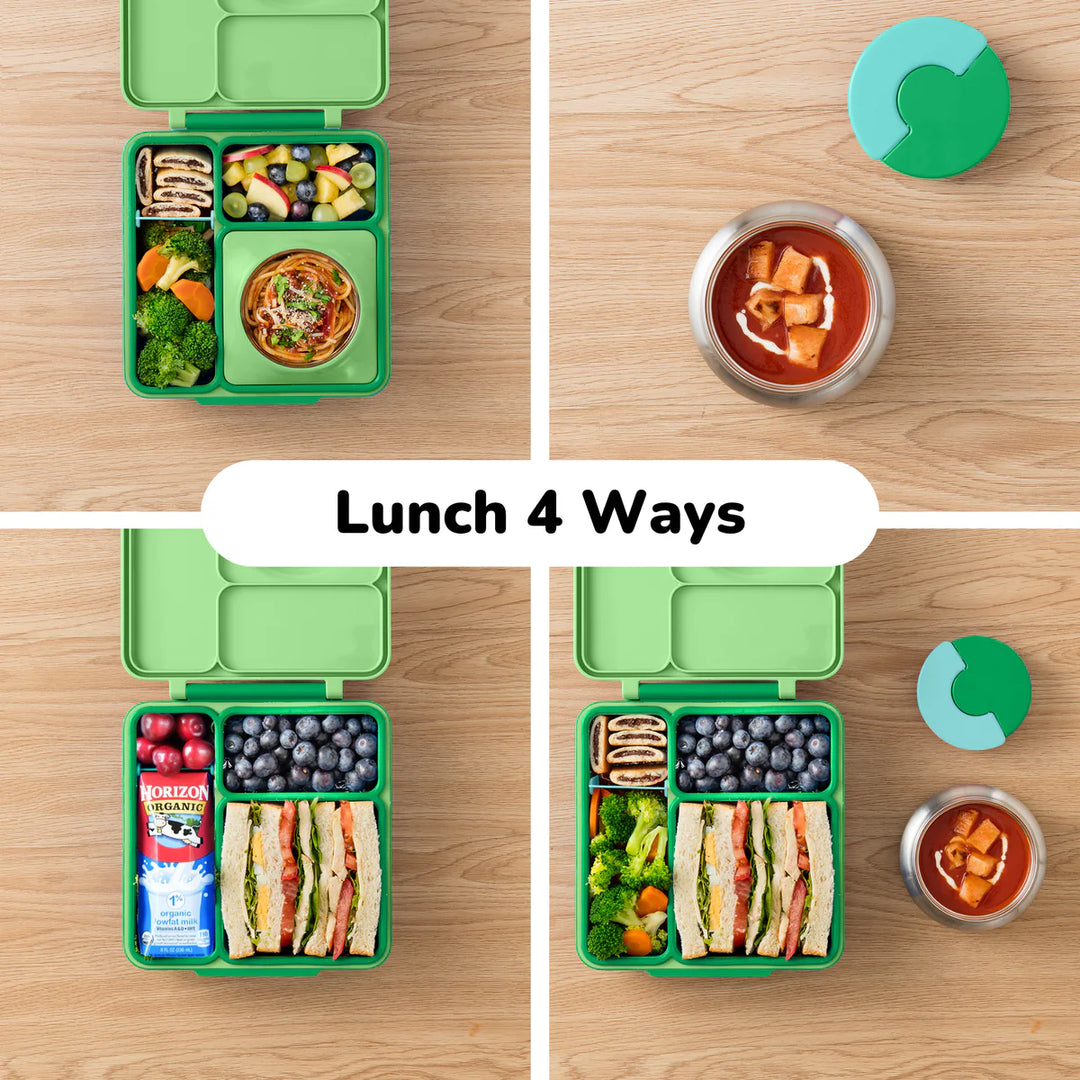 OmieBox  | Insulated Bento Lunch Box | Apple Green