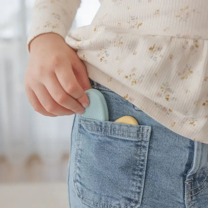 Mindful and Co Kids | Worry Stones - Calming Sensory Fidget for Kids (Set of 6)