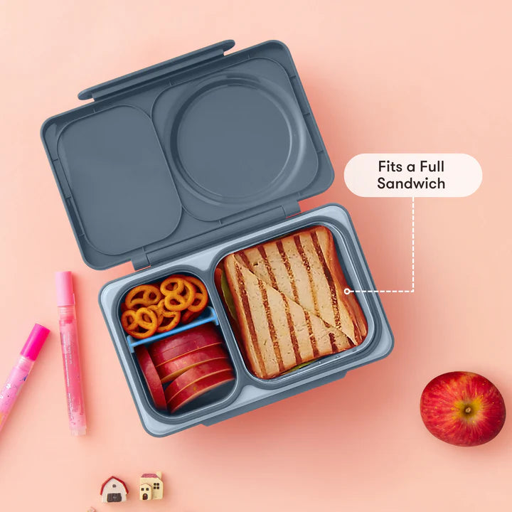 OmieBox UP | Insulated Bento Lunch Box | Graphite