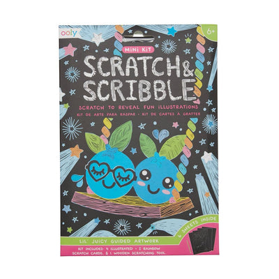 Mini Scratch & Scribble Art Kit: Lil' Juicy