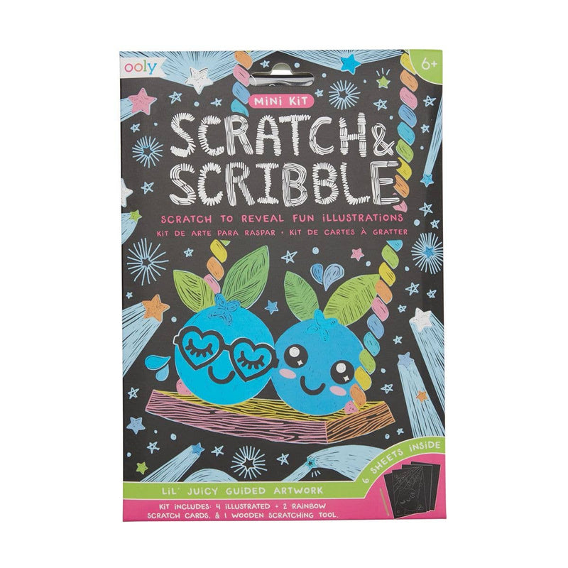 Mini Scratch & Scribble Art Kit: Lil&