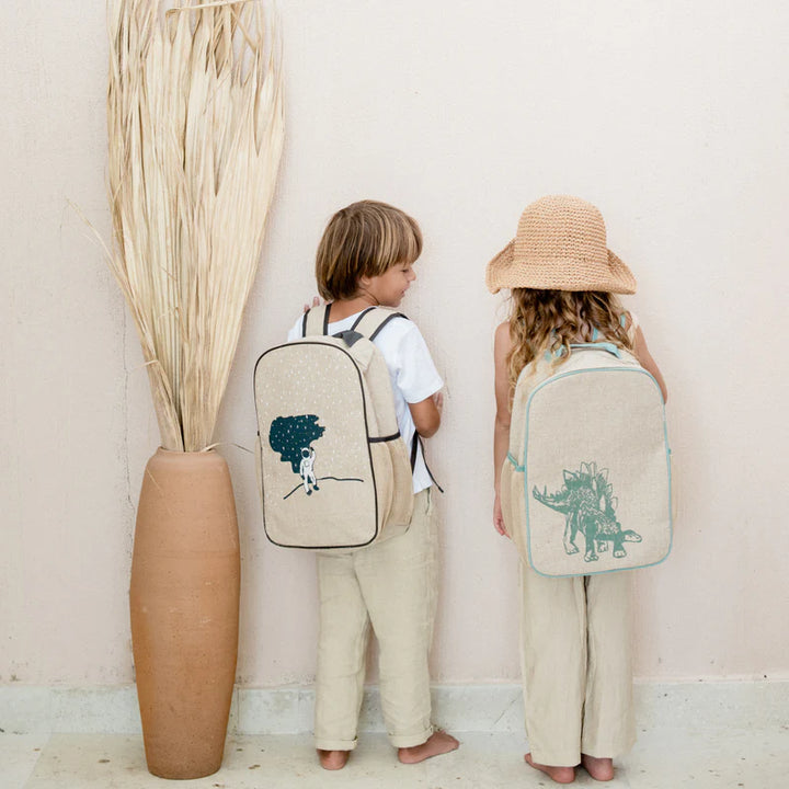 SoYoung | Green Stegosaurus Grade School Backpack