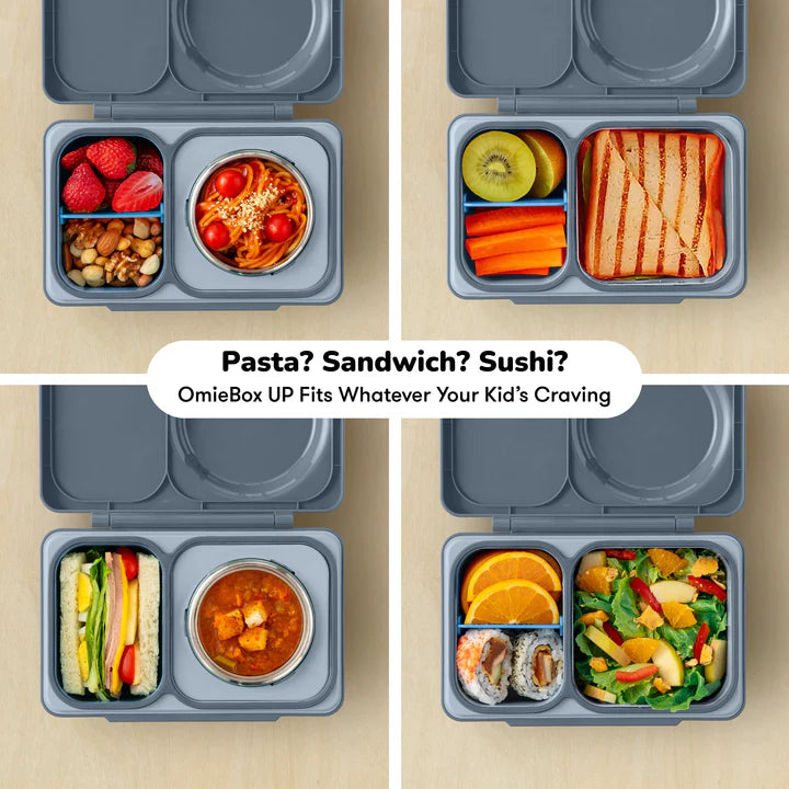 OmieBox UP | Insulated Bento Lunch Box | Graphite
