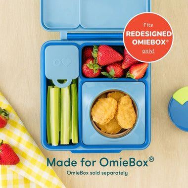 OmieDip Dip Container Set | Blue / Lime