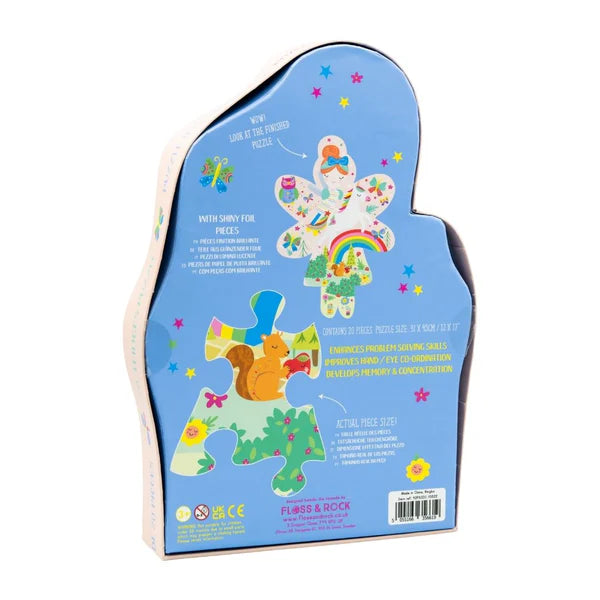 Floss and Rock | Rainbow Fairy 20 Piece Jigsaw Puzzle