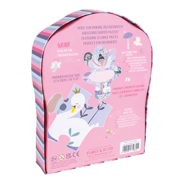 Floss and Rock | Enchanted 12 Piece Jigsaw Puzzle